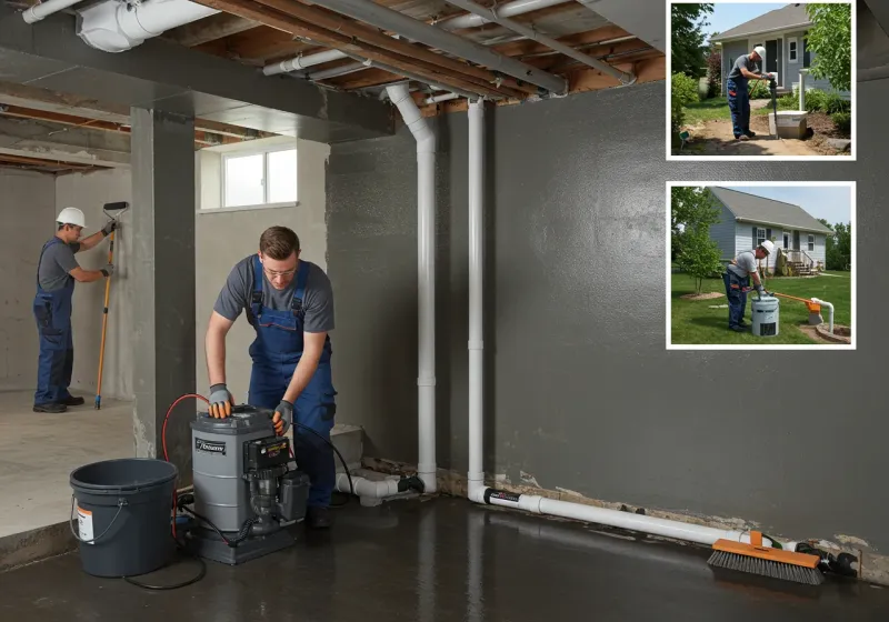 Basement Waterproofing and Flood Prevention process in Brunswick, NC